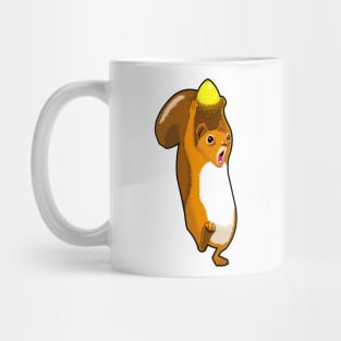 Squirrel Trying To Get A Nut Mug